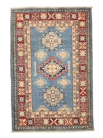 Dywan Kazak Fine 81X124 (Wełna, Afganistan)