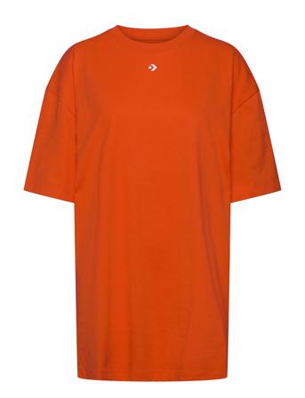 Wordmark Over D Tee Dress Black Orange Converse