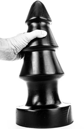 All Black Butt Plug 40 cm Paksu anaalitappi