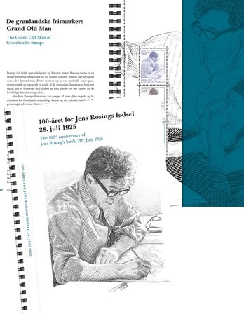 Grønland - Jens Rosing - Postfrisk prestigehæfte