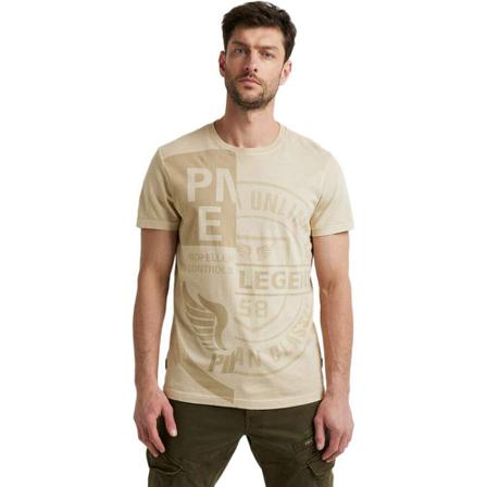 PME Legend, T-Shirts Beige, Heren, Maat:M