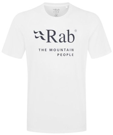 Rab Stance Mountain Tee Mens White