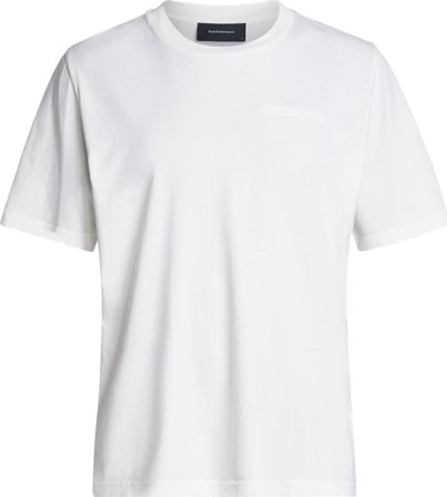 Peak Performance Men's Original Small Logo Tee Men short-sleeved sweaters White L