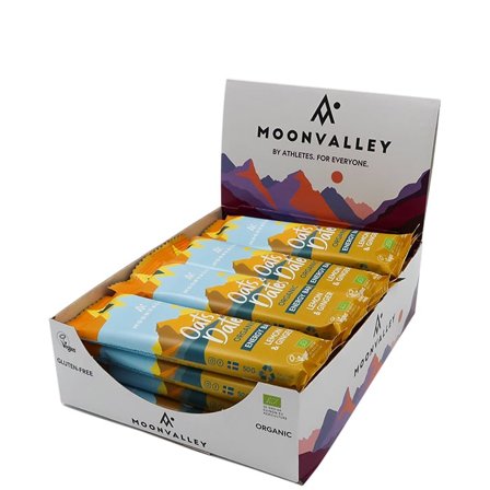Moonvalley 12x Vegan Energy bar Oats & Dates 50 g