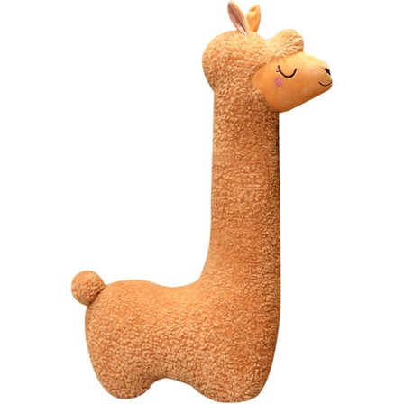 75cm Alpaca plysjleketøy, Alpaca plysjleketøy utstoppet dyr Alpaca utstoppet dyr gigantisk Alpaca plysjpute