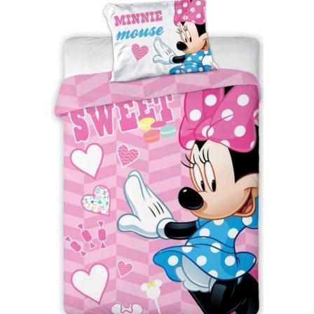 Disney Bäddset - Påslakanset Till Spjälsäng Multifärg