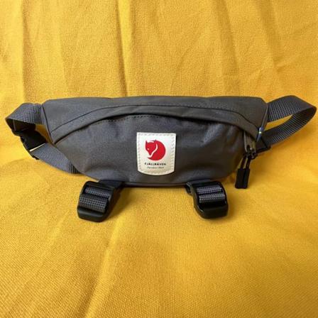 Reise Fox Bag for menn og kvinner Lett skulderveske, midjeveske hofteveske skulderveske myntveske vanntett uformell reiseveske Graphite grey