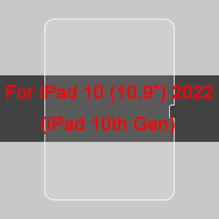 3 st Pappersliknande film kompatibel med iPad Pro 11 12.9 Skärmskydd kompatibel med iPad 10:e 2022 10.2 9:e 8:e 7:e generationen Mini 6 Air 5 