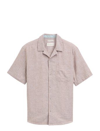 Tom Tailor | Structured Cotton Linen Shirt | M