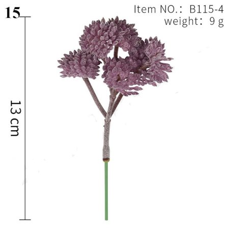 Dekoration Gröna konstgjorda suckulenter Växter 15 15 15