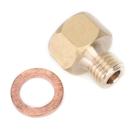 1/8 NPT til M12 x 1,5 Vandtermometer Adapter Kompatibel med LS1 LS2 LS3 AU2277