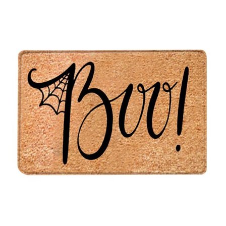 Halloween dörrmatta filt hem främre dörr dekoration matta halkfri bottenmatta