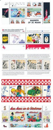 Holland 1996-2000 - NVPH 1677+1715+1782+1839+1923 - Postfrisk