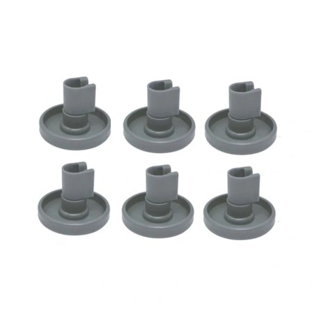 8 stk Oppvaskmaskinhjul Nedre Kurv Hjul For Favorit Privileg Oppvaskmaskin Nedre Kurv Hjul 40 mm