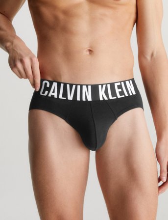 Calvin Klein Hip Brief 3Pk - Black - XS