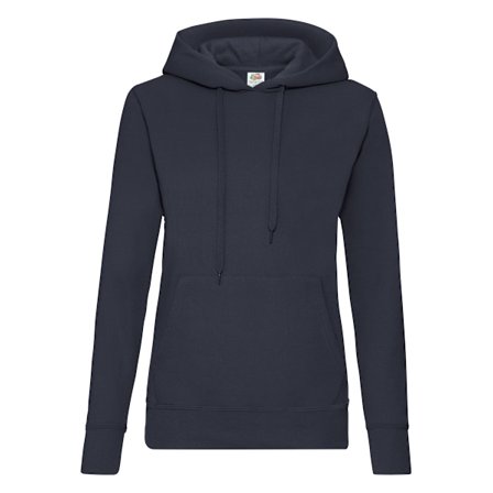Fruit of the Loom Dam/Damer Classic 80/20 Lady Fit Hoodie L