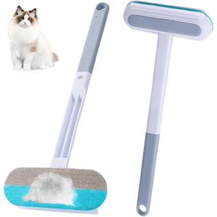 2 st Husdjurshårsborttagare för Soffa & Möbler, 4 i 1 Katt- och Hundhårsborttagare Kattpälsrengöringsborste för Kläder, Sängkläder, Soffa