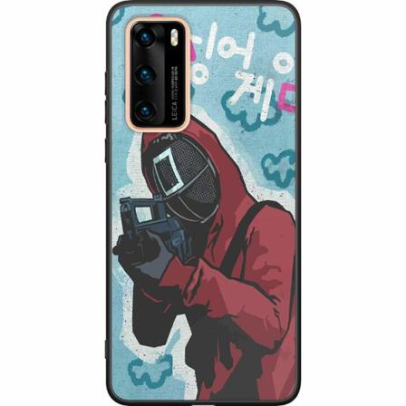 Huawei P40 Svart Skal Squid Game