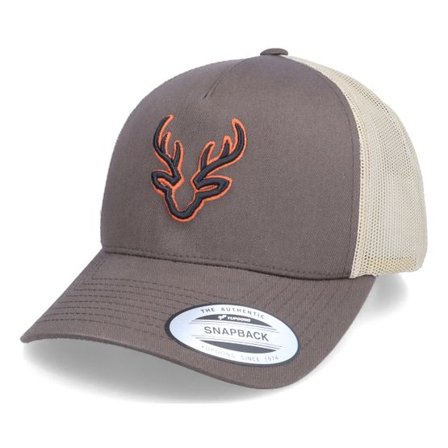 Hunter - Brun trucker Keps - 3D Deer Brown/Khaki Trucker @ Hatstore
