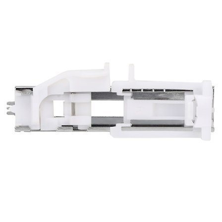 Symaskin for husholdningsbruk, trykkfot i rustfritt stål, knapphull, snap-on, hvit, 1 stk