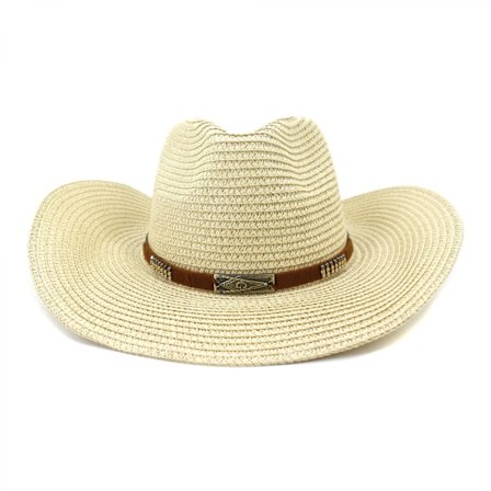 Cowboyhatt dame herre westernhatt bred brem reim