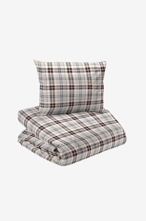 Redlunds - Trysil flanell 2-d bädd - Blå - Sengesett - 150X210 - Fra Homeroom