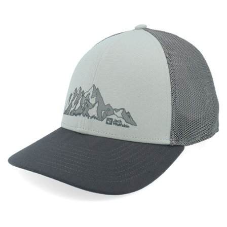 Jack Wolfskin - Grön trucker Keps - Brand Cap Mountain Mint Leaf Trucker @ Hatstore