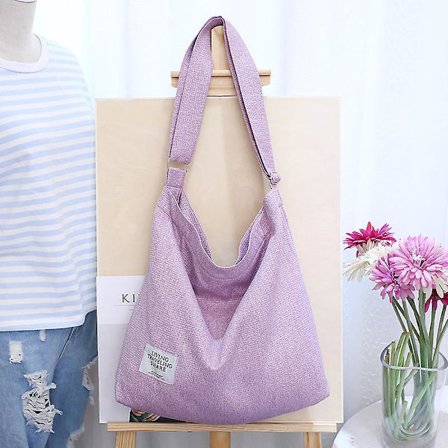 2023 Women Canvas Tote Bag, Girls Large Capacity Shoulder Handbags With Pockets - Ladies Crossbody Bags For Shopping School Travel Work Daily Use A916