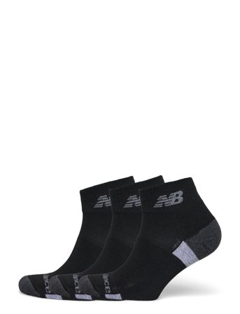 New Balance Performance Cushioned Ankle 3 Pack - Black - XL