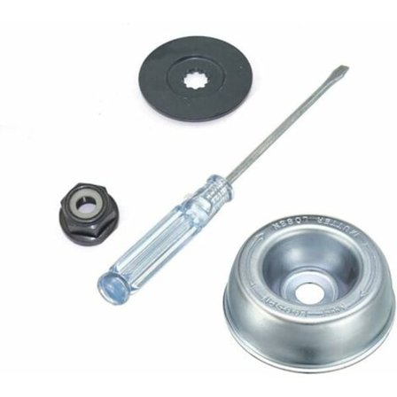 Hagemaskinadapter Tilbehør Vedlikeholdskit for Stihl Trykkvask, Bakplate, Kragemutter Skrutrekker Vedlikehold