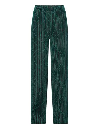 Vmkanz Sibe Hw Wide Pant Jrs Bottoms Trousers Wide Leg Green Vero Moda
