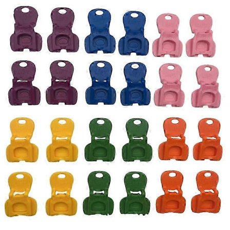 24 st Grasoftness Tab Öppnare, Enkel Tab Öppnare & Dryckesskydd, Förseglande Enkel Öppnare [DB]