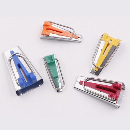 Set med 5 strykjärnsverktyg för snedslå - Bredd: 6mm, 9mm, 12mm, 18mm