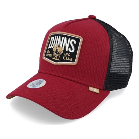 Djinns - Hft Cap Nothing Club Wine/Black Trucker Trucker Red Cap - @ Hatstore