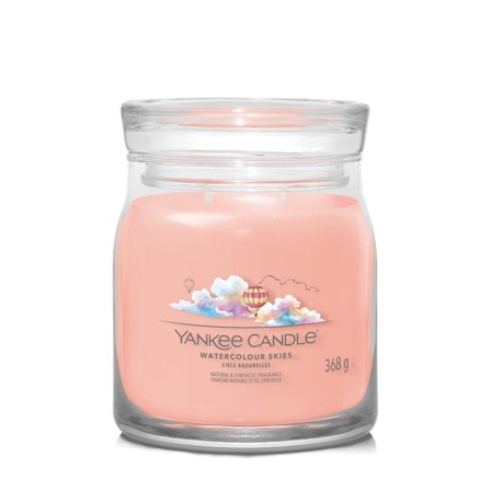 Yankee Candle Signature Jar Candles Watercolour Skies 368g - Candela Profumata
