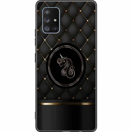 Samsung Galaxy A71 5g Svart Skal Luxury Unicorn