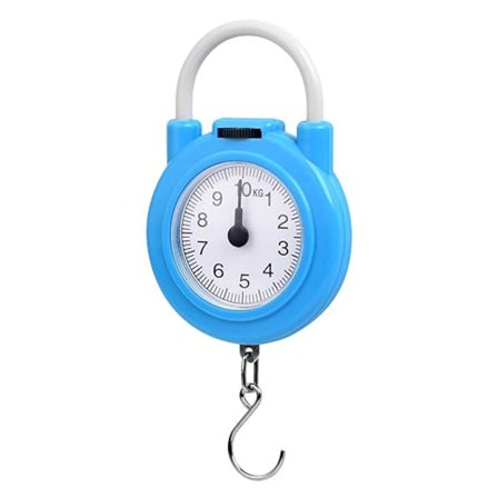 Bagasjevekt, 10 kg bærbar reisebagasjevekt, koffert bagasje veievekt for nøyaktig vekt reisekofferter håndvesker bagasje hjemreiser, 1-pakning