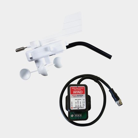 Wind sensor NASA Marine Instruments, 20 meters, with NMEA 2000 converter