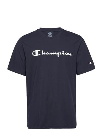 Crewneck T-Shirt T-shirts Short-sleeved Navy Champion