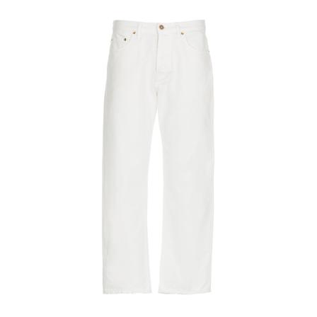 Golden Goose, Straight Jeans Wit, Heren, Maat:W29