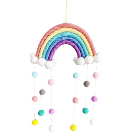 Seinälle ripustettava koriste värikkäät pallot lastenhuoneeseen tytölle tai pojalle makuuhuoneen vauvakutsujen koristelu Deco