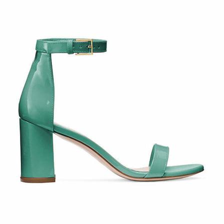 Stuart Weitzman High Heel Sandalen , Groen , Dames , Maat: 37 EU