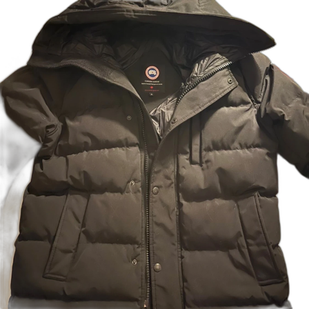 Svart pufferjacka Canada Goose XL