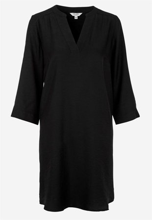 Cellbes of Sweden - Vævet kjole i sort til damer i størrelse 38/40