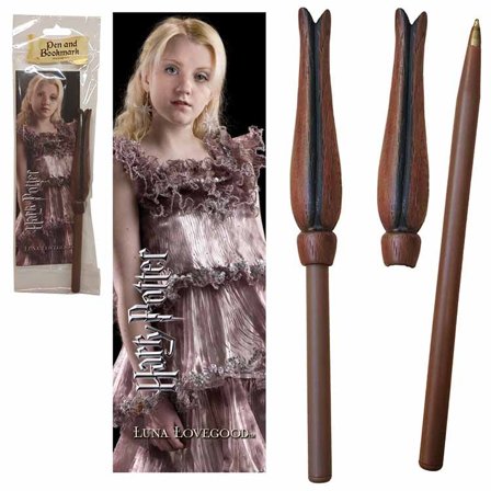 Luna Lovegood Trollstavspenna & Bokmärke