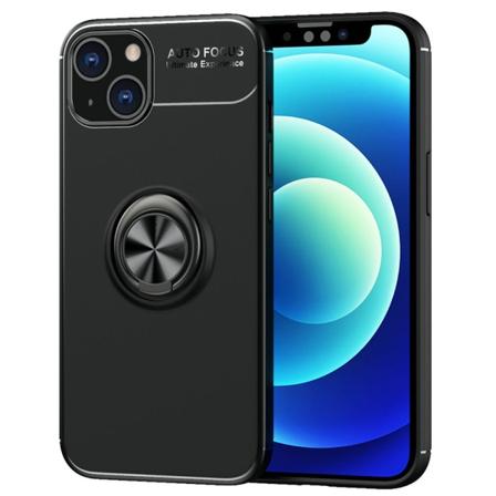 iPhone 14 Plus - Cover med ringholder Svart