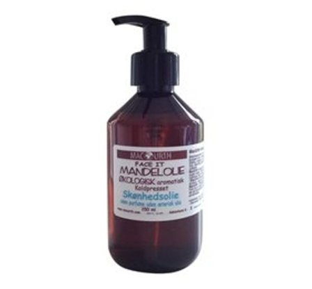MacUrth Mandelolie Koldpresset Ø 250 ml, Skincare, Ansigtspleje, Ansigtsolie