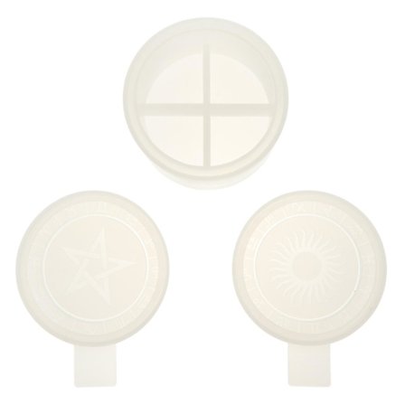 1 Set Förvaringslåda Form Hög Kvalitet Hållbar Hög Kvalitet Form Låda Form för Presentförpackning Förvaringslåda (9X9cm, Transparent Svart)