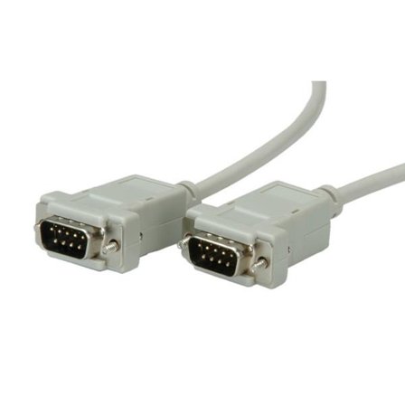 VALUE RS232 Cable, DB9 M/M, 1.8m