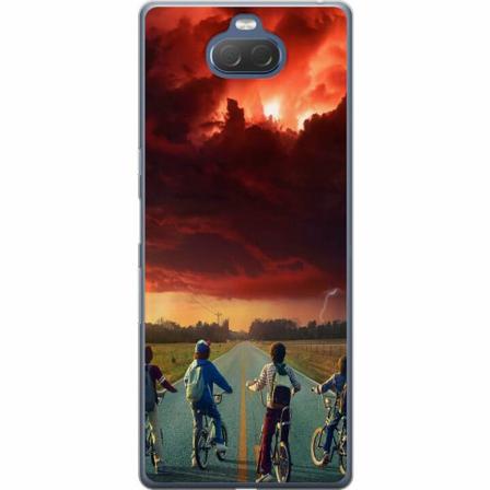 Sony Xperia 10 Genomskinligt Skal Stranger Things
